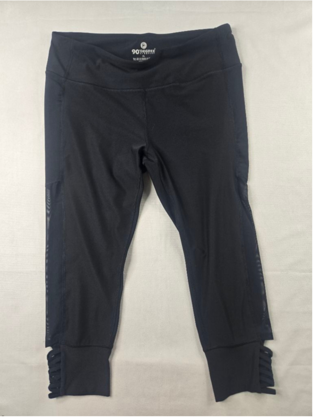 90° by Reflex | Black Leggings | Size XL |